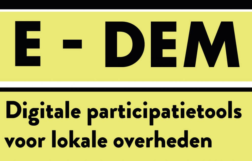 Omslag E-dem publicatie